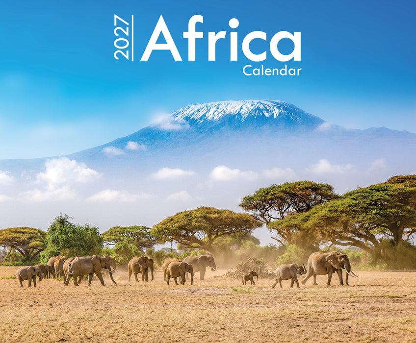 Africa A4 Calendar 2027