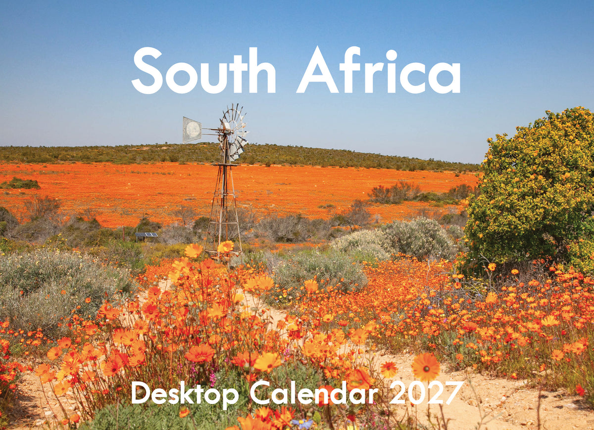 2027 South Africa Desktop Calendar