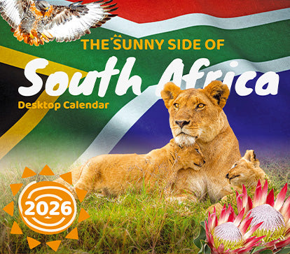 The Sunny Side of South Africa Desktop Calendar 2026