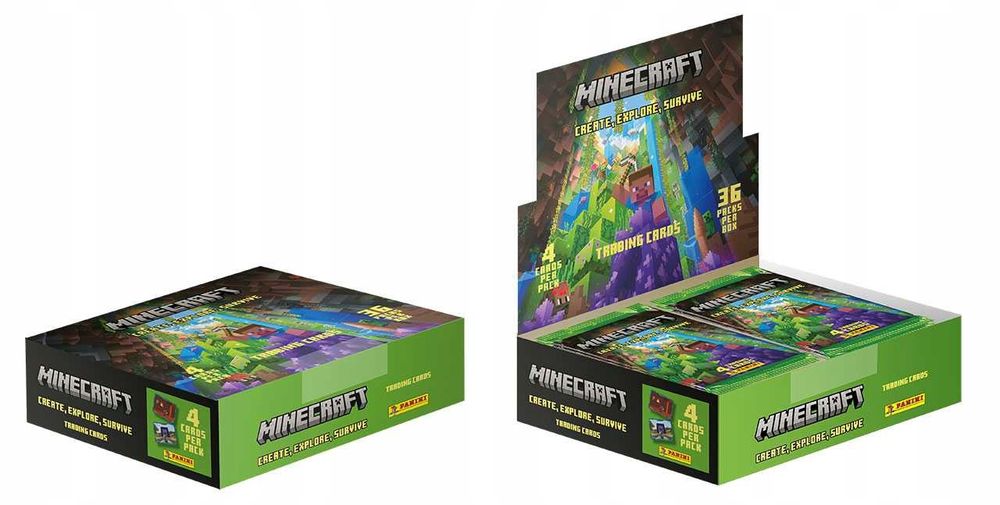 Minecraft 3 Trading Cards