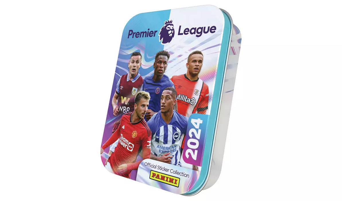 Premier League Collectors Tin Official Sticker 2024
