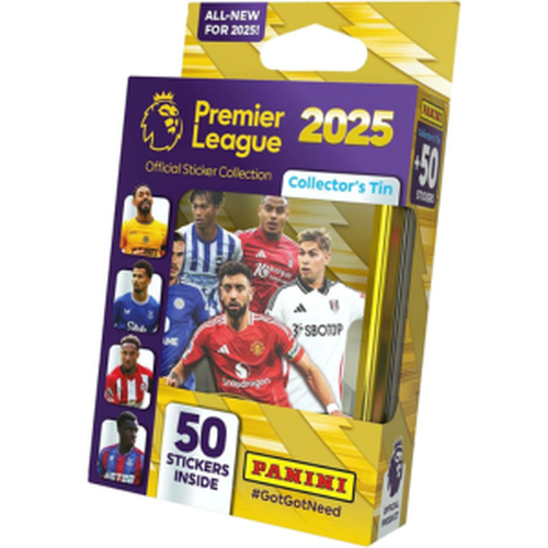 Premier League Collector's Tin - 50 Stickers
