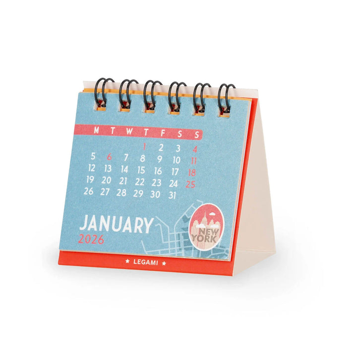 2026 Travel Micro Calendar