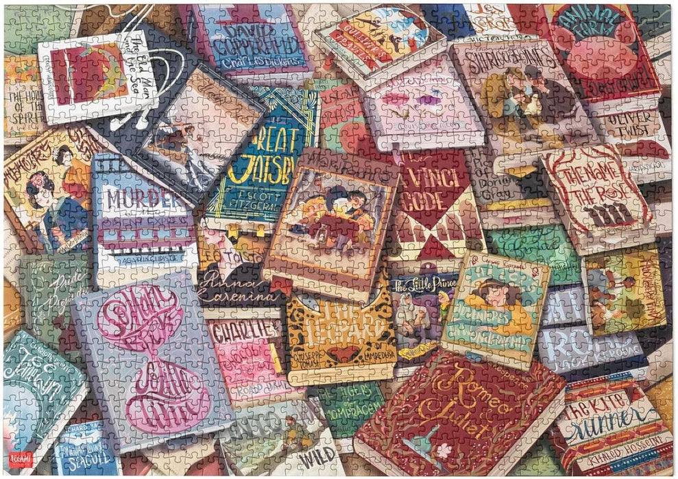 Legami: The Booklover's Puzzle: 1000 Piece Puzzle