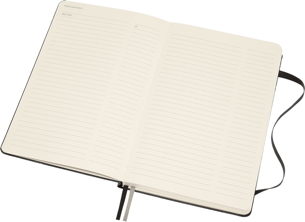Moleskine Classic Medium Black Plain Notebook (Hardcover)