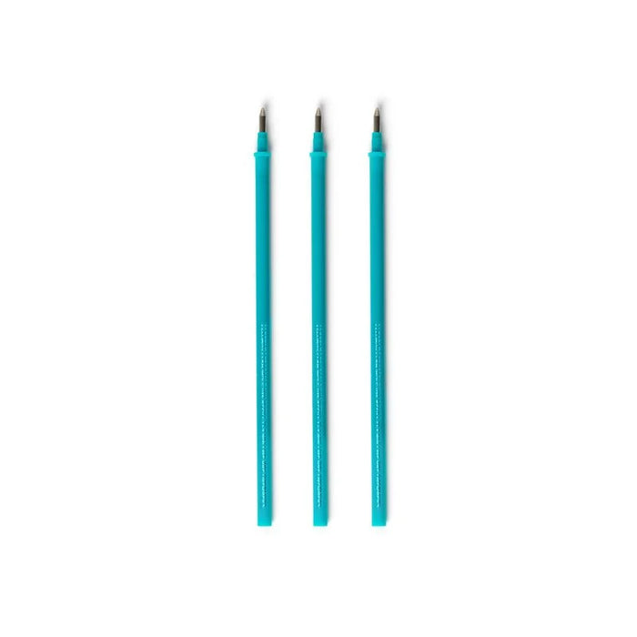 Legami Erasable Pen Refill Turquoise: Pack of 3