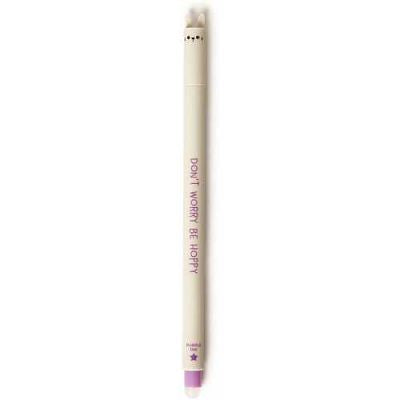 Erasable Gel Pen Bunny Purple