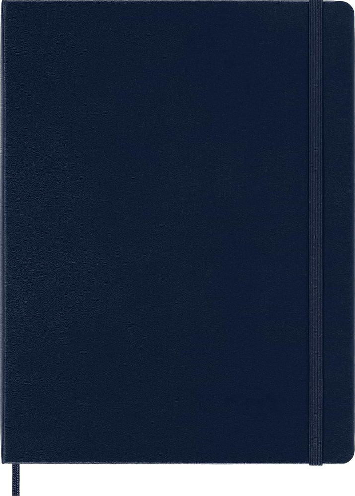 Moleskine Classic X-Large Sapphire Blue Plain (Hardcover)