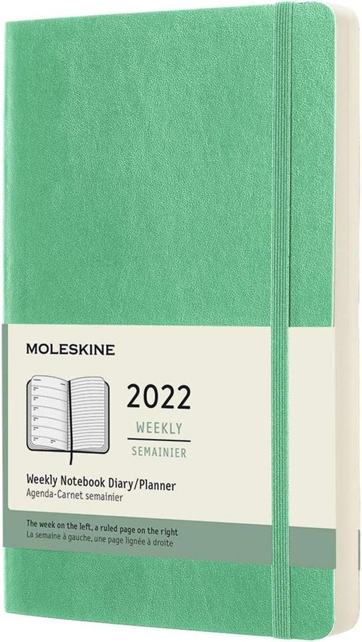 Moleskine 2024 Weekly Planner Pocket Hardcover Green