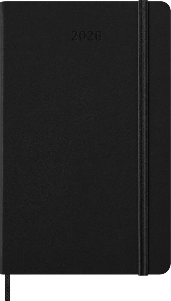 Moleskine 2026 Weekly Notebook 12M Large Black(Hardcover)