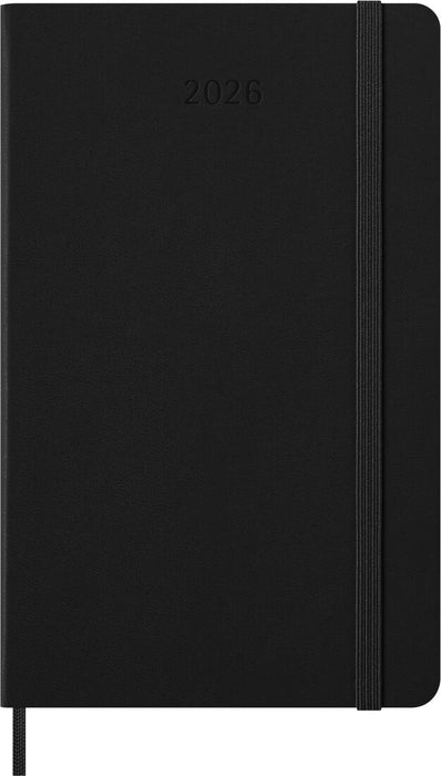 Moleskine 2026 Weekly Notebook 12M Large Black(Hardcover)