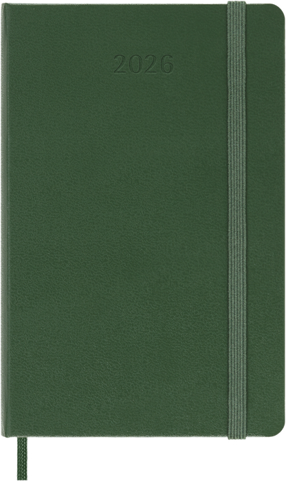 Moleskine 2026 Daily Pocket Myrtle Green (Hardcover)