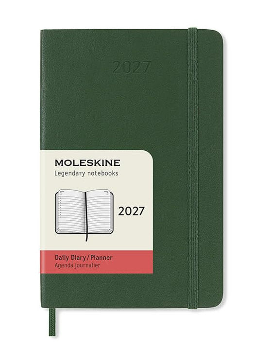 Moleskine 2027 12M Myrtle Green Large Daily