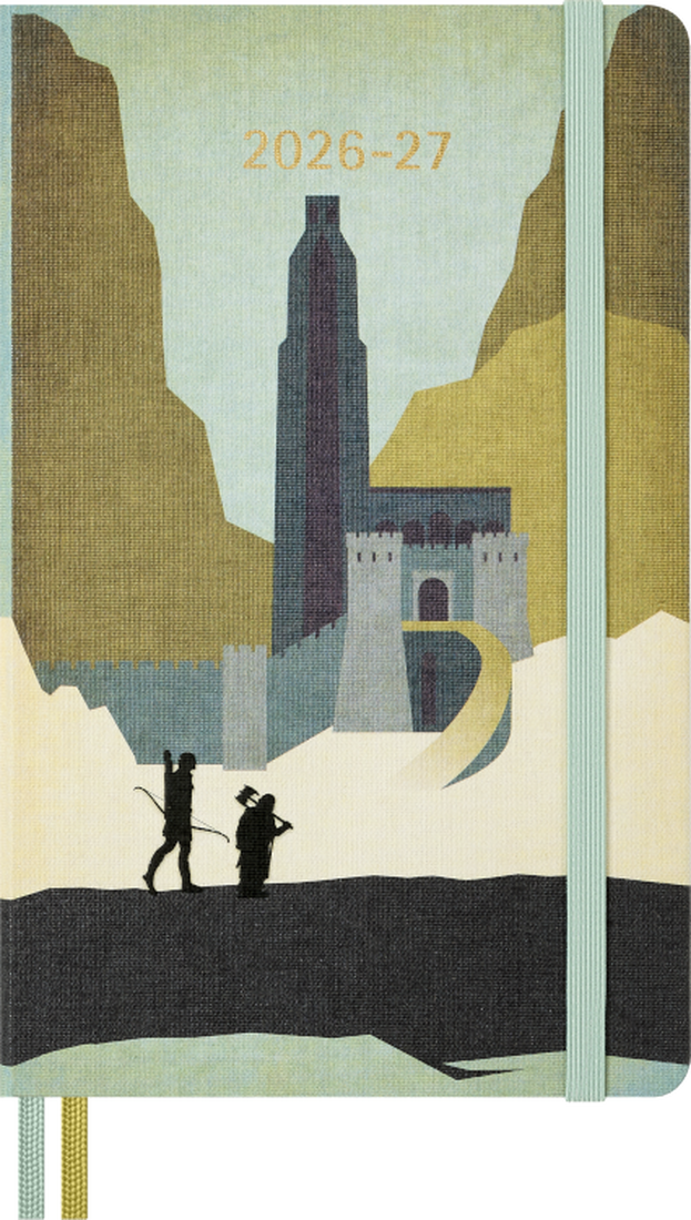 2026-2027 Moleskine Limited Edition The Lord of the Rings 18M Weekly Planner Large  (Hardcover)