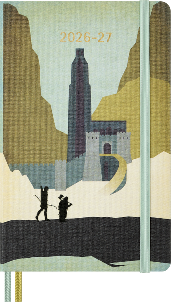 2026-2027 Moleskine Limited Edition The Lord of the Rings 18M Weekly Planner Large  (Hardcover)
