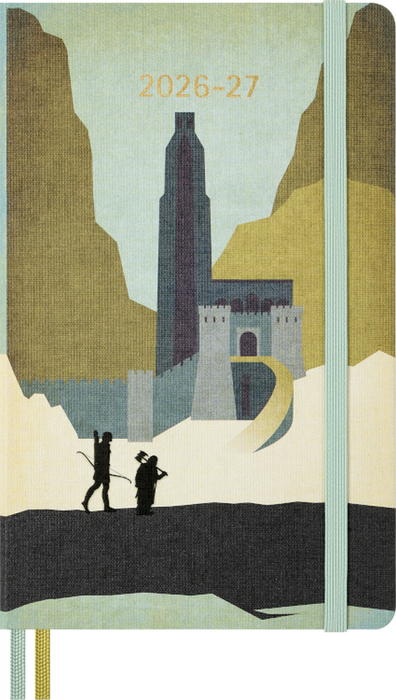 2026-2027 Moleskine Limited Edition The Lord of the Rings 18M Weekly Planner Large  (Hardcover)