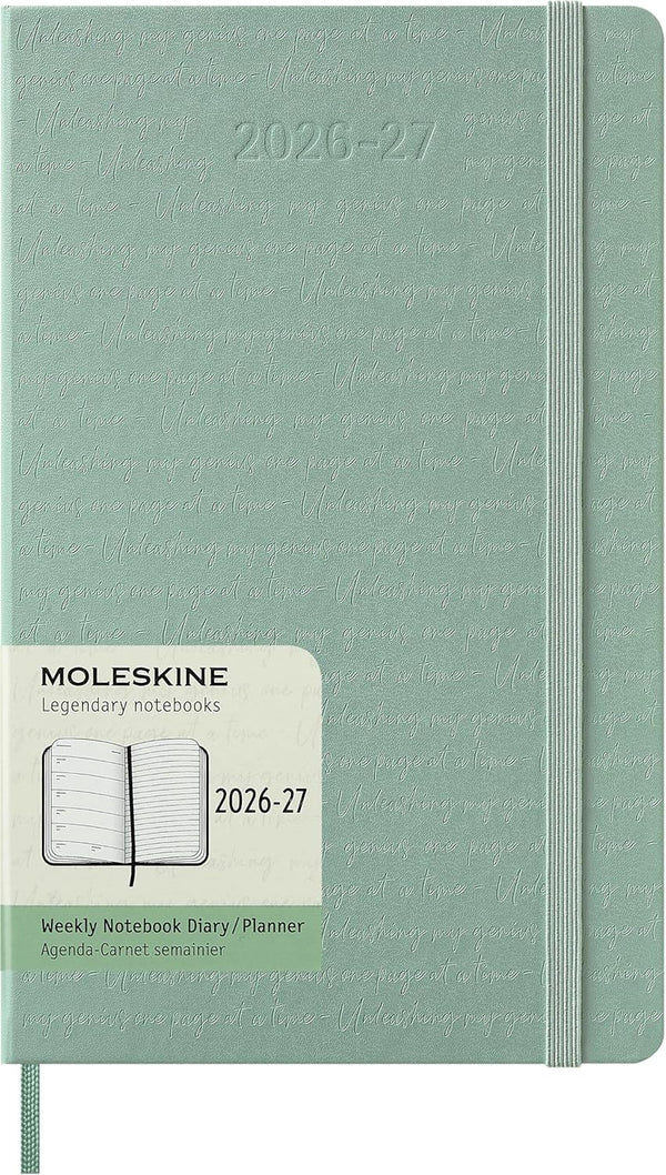 2026 - 2027 18M Weekly Planner Large Sage Green (Hardcover)