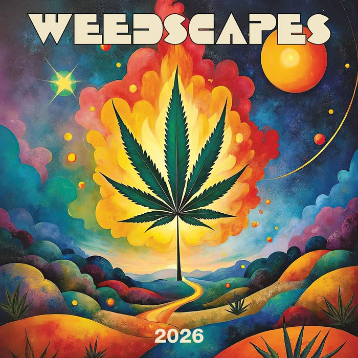 Weedscapes 2026 Wall Calendar