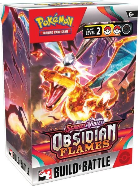 Pokémon TCG Scarlet & Violet 3 Obsidian Flames: Build & Battle