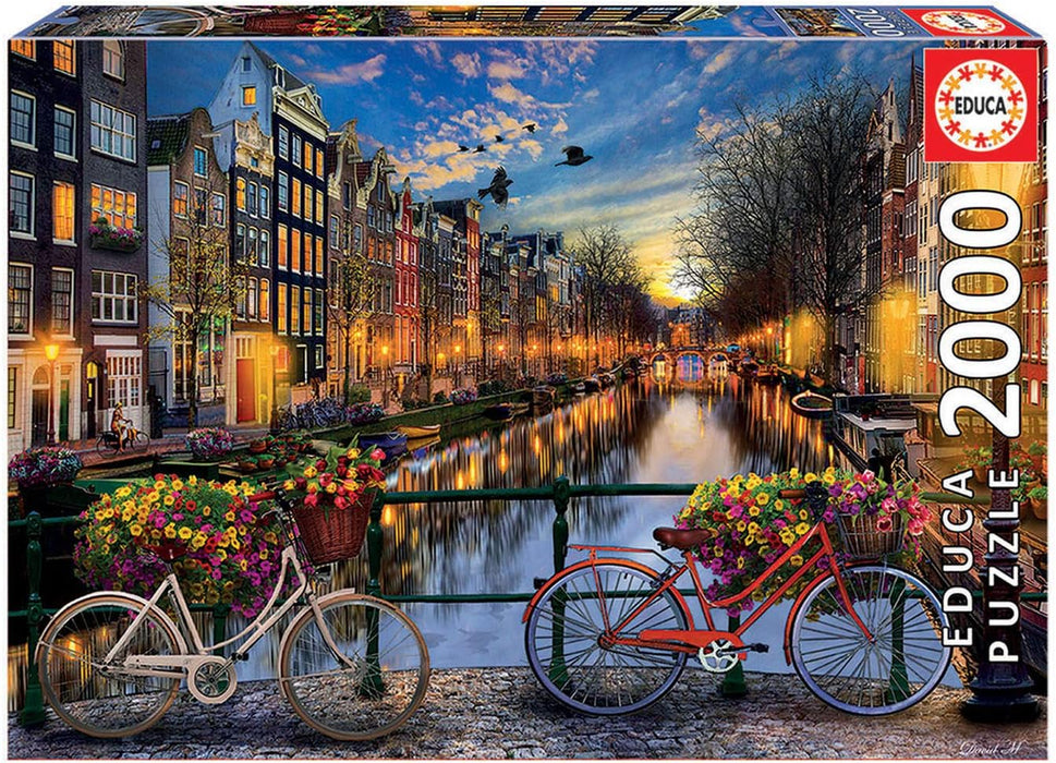 Amsterdam with Love 2000 Piece Puzzle