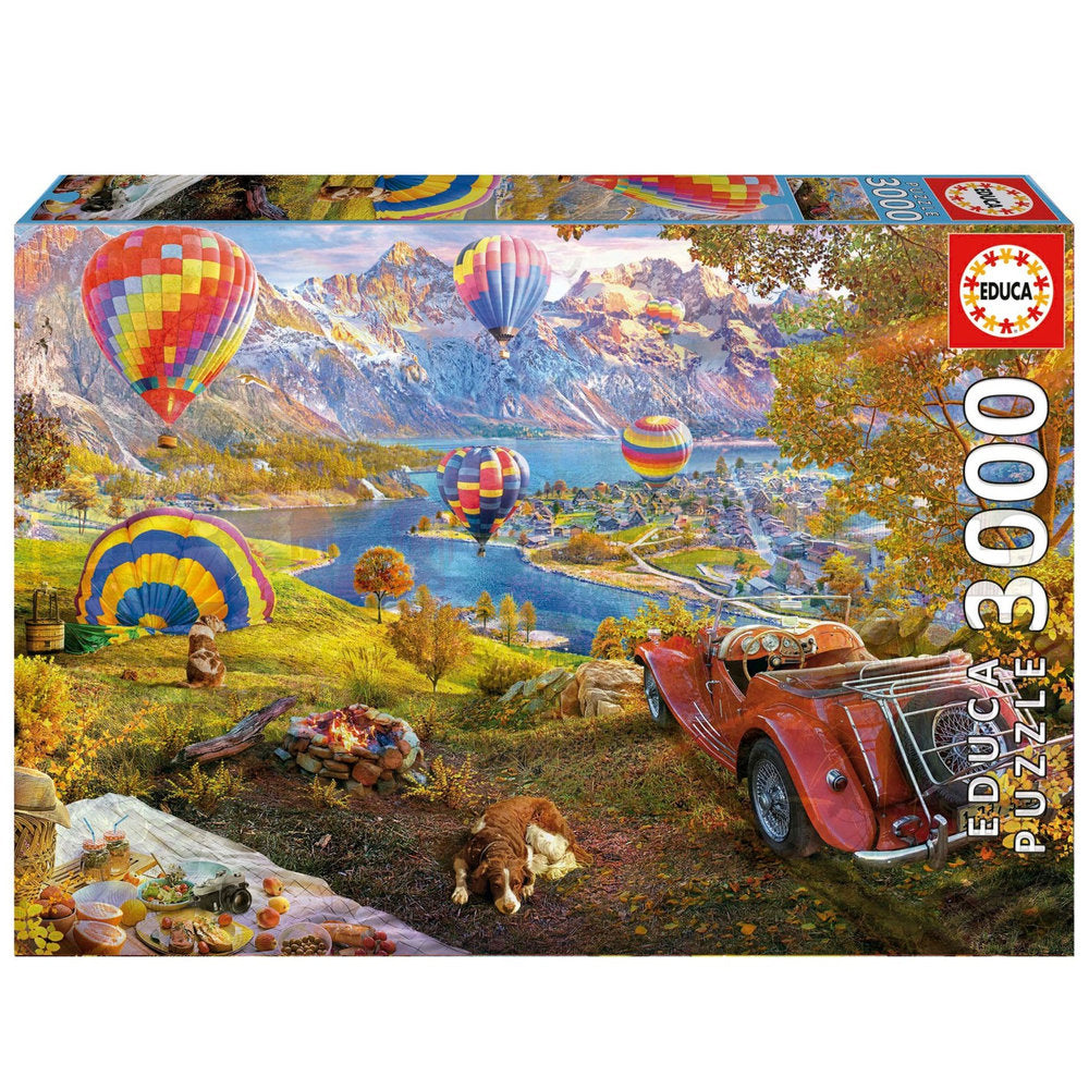 Hot Air Balloon Valley 3000 Piece Puzzle