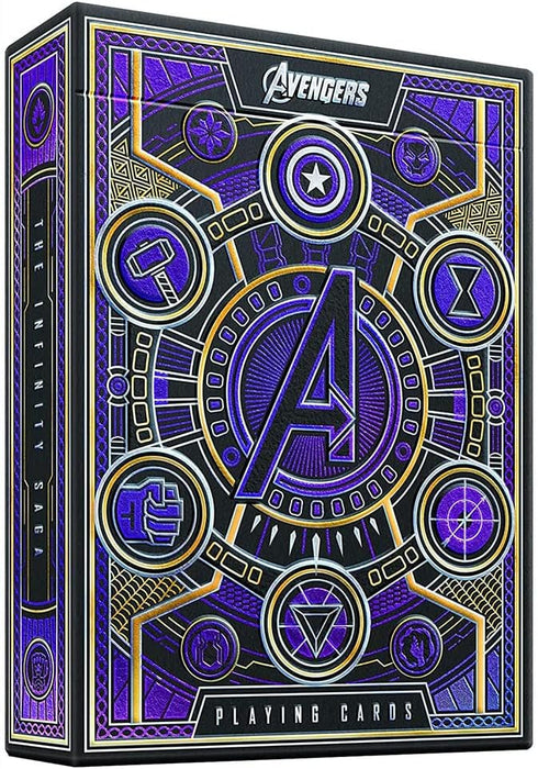 Theory 11: Avengers Purple Playing Cards