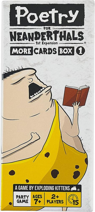 Poetry For Neanderthals: More Cards Box 1