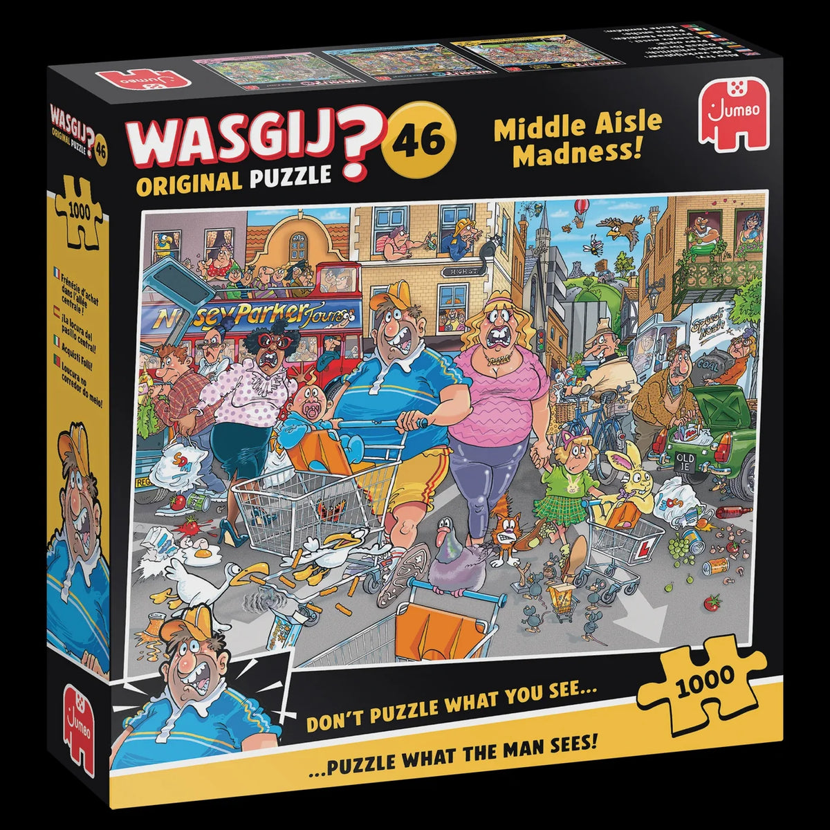 Wasgij Retro Original: Middle Aisle Madness! 1000 Piece Puzzle