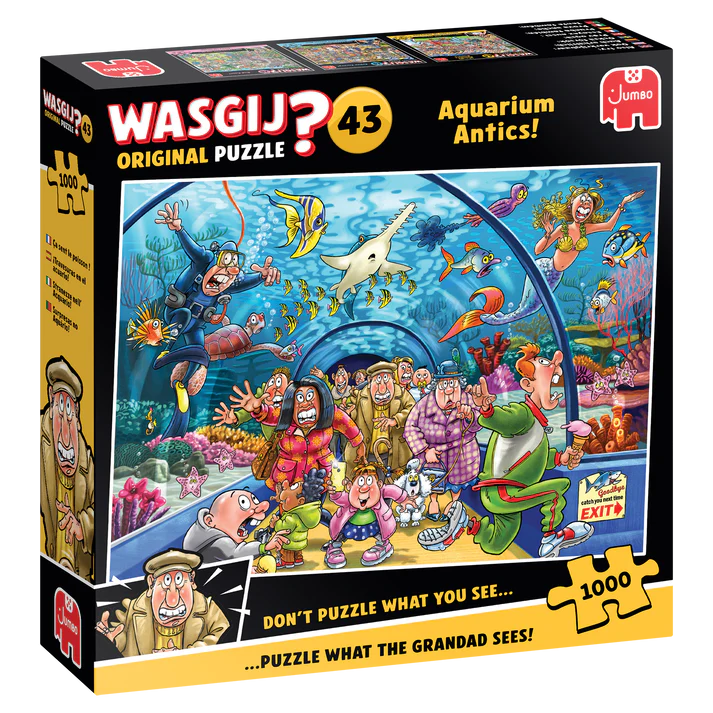 Aquarium Antics! 1000 Piece Puzzle