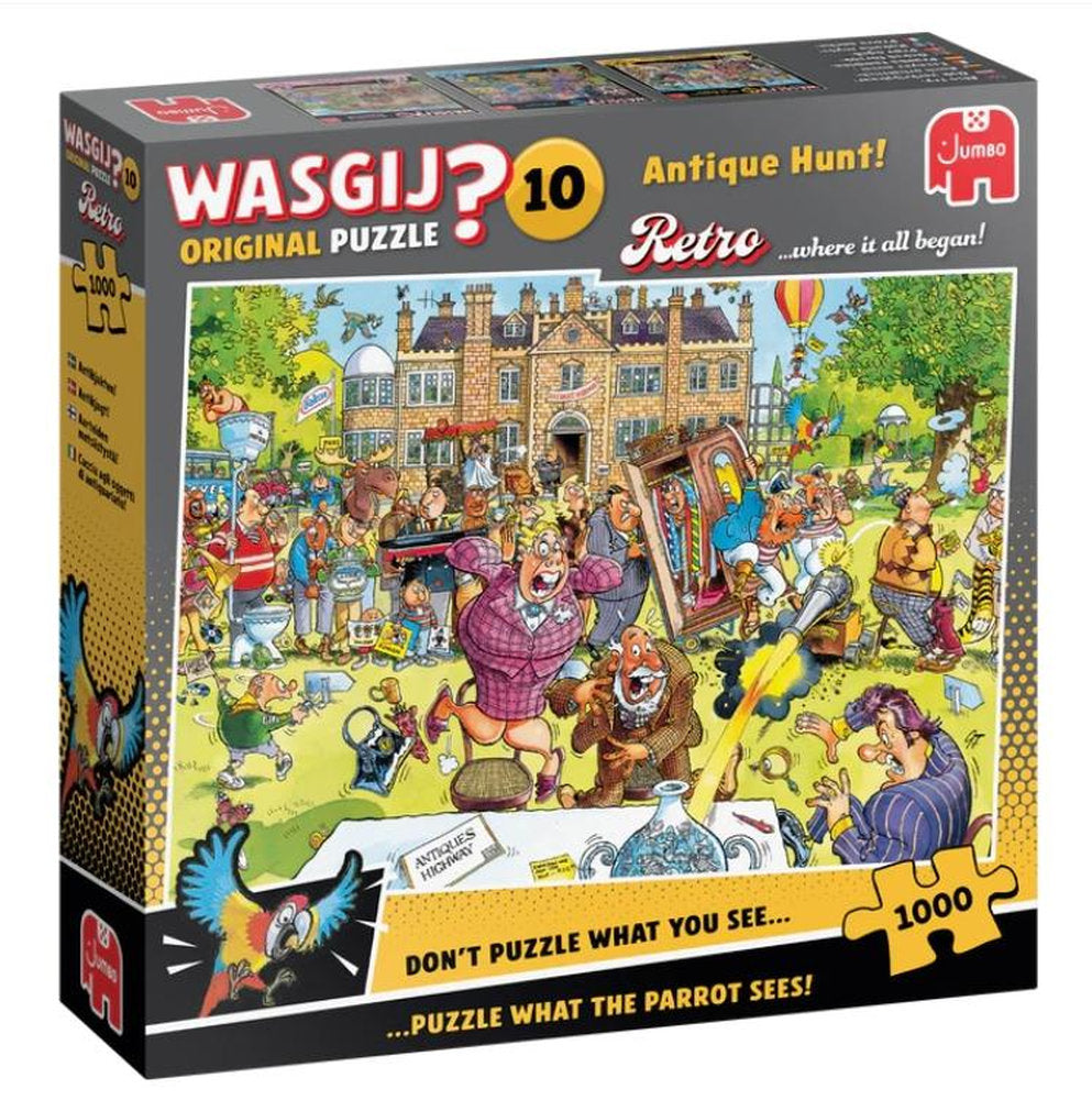 Wasgij Retro Original 10 Antique Hunt! 1000 Piece Puzzle