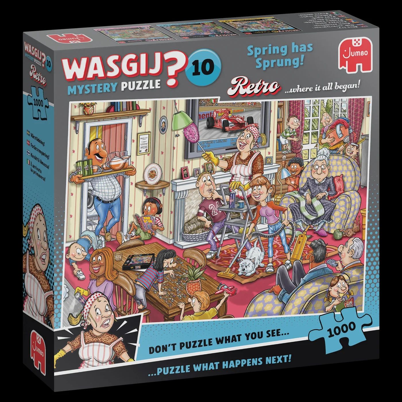 Wasgij Retro Mystery 10: Spring has Sprung! 1000 Piece Puzzle