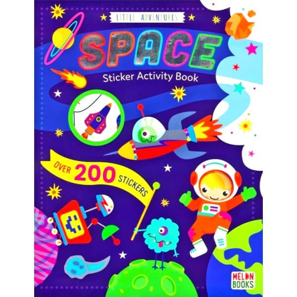 Space Sticker Activity Book