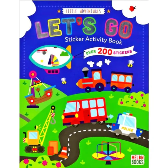 Let's Go Sticker Activity Book