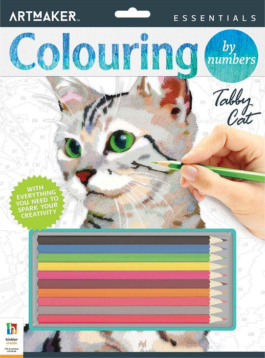 Art Maker Essentials Colour By: Tabby Cat