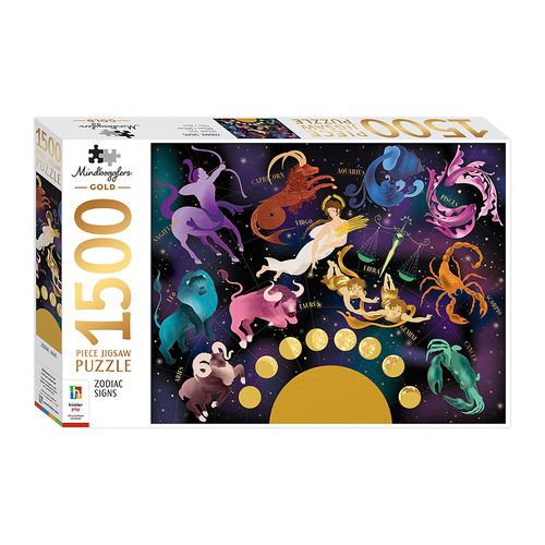 Mindbogglers Gold Astrology 1500 PC Puzzle