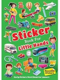 Sticker Books for Little Hands Green
