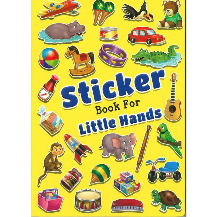 Sticker Books For Little Hands Yellow