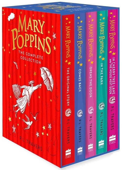 Mary Poppins: The Complete Collection Box Set (Paperback)