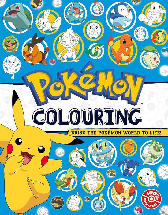 Pokémon Colouring: Bring the Pokémon World to Life! (Paperback)