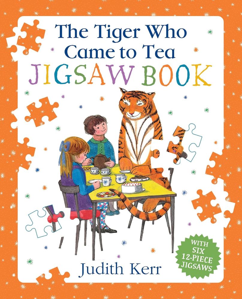 The Tiger Who Came To Tea Jigsaw Book (Paperback)