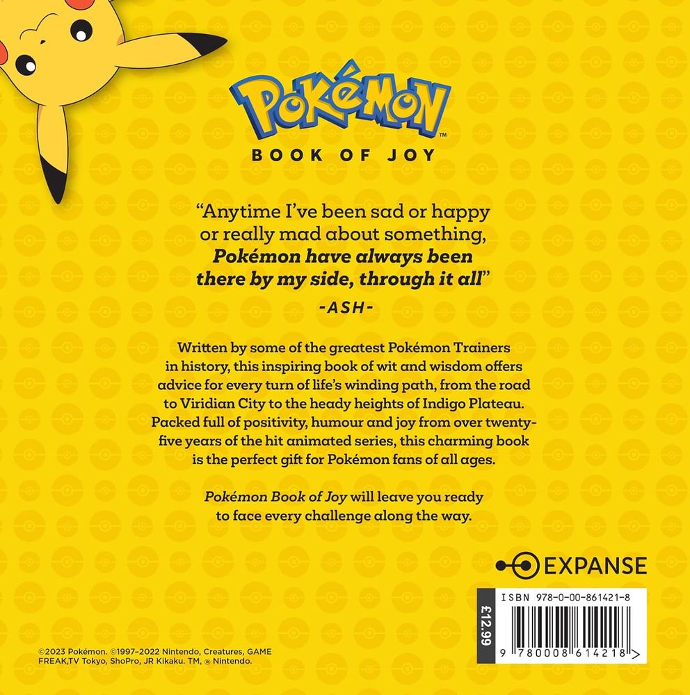 Pokémon: Book of Joy (Hardcover)