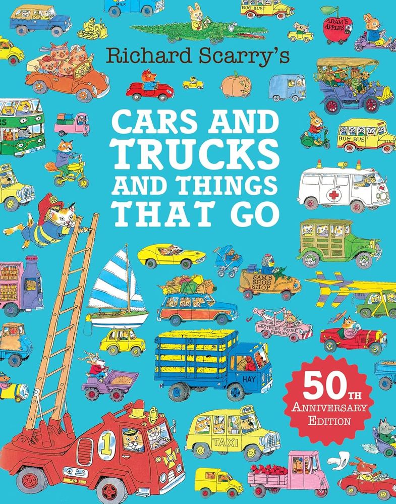 Cars & Trucks & Things That Go: 50th Anniversary Edition (Paperback)