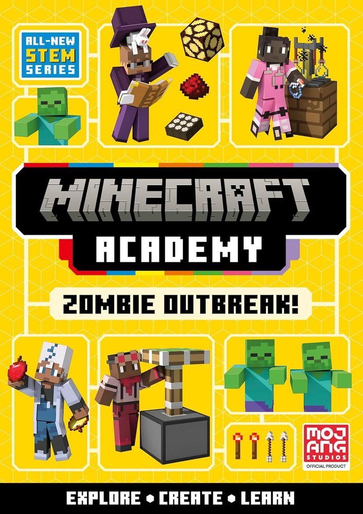 Minecraft Academy 01 Zombie Outbreak (Hardcover)