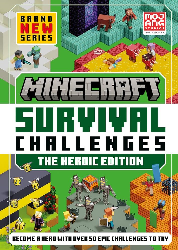 Minecraft Survival Challenges Heroic Edition (Hardcover)