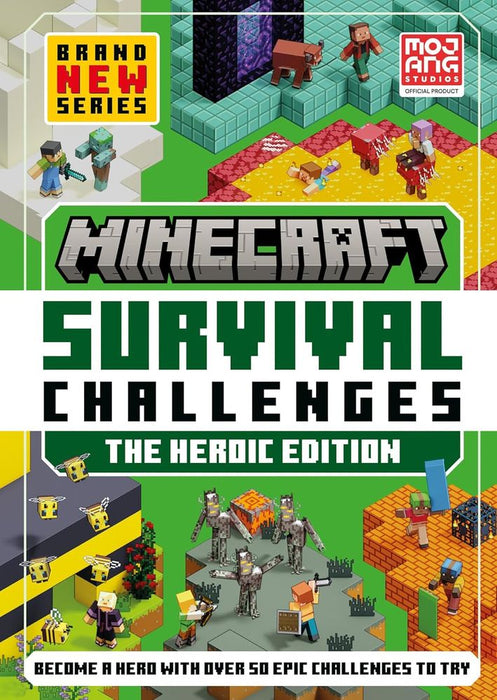 Minecraft Survival Challenges Heroic Edition (Hardcover)