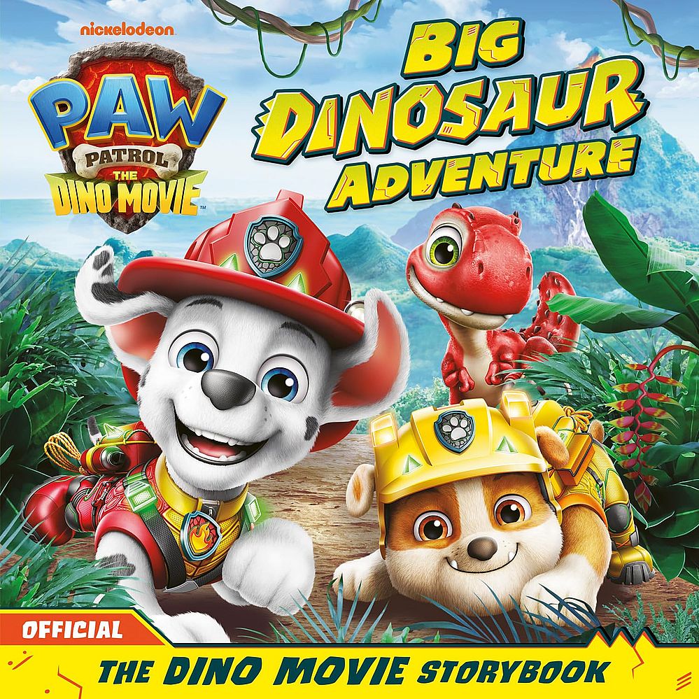 Paw Patrol: The Dino Movie Storybook - Big Dinosaur Adventures (Paperback)