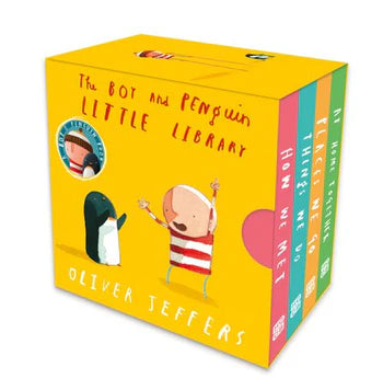 Boy & Penguin Little Library (Board Book)