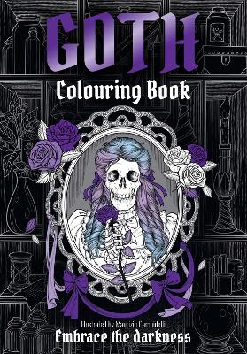 Goth Colouring Book (Paperback)
