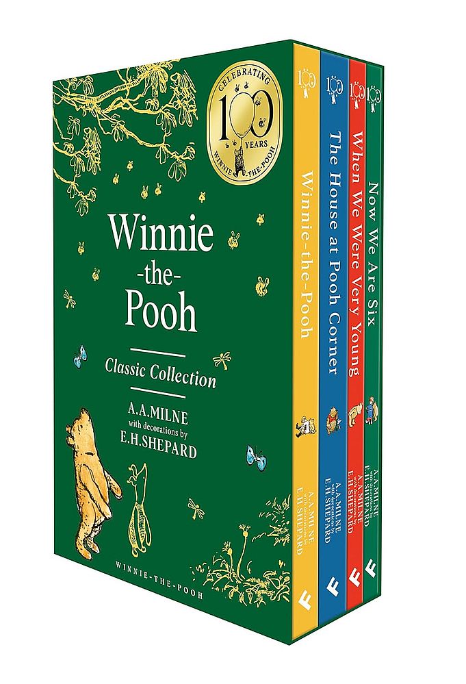 Winnie the Pooh: 100th Celebration 4 Book Box Set (Paperback)