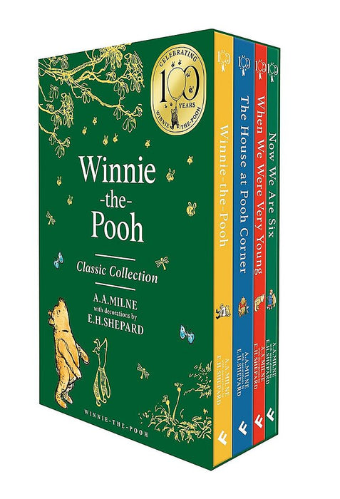 Winnie the Pooh Classic Collection: 100 Year Celebration 4 Book Box Set (Paperback)